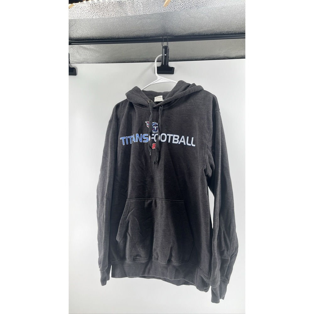 Tennessee Titans NFL Hoodie Mens Pullover Grey Sz M - Picture 1 of 3